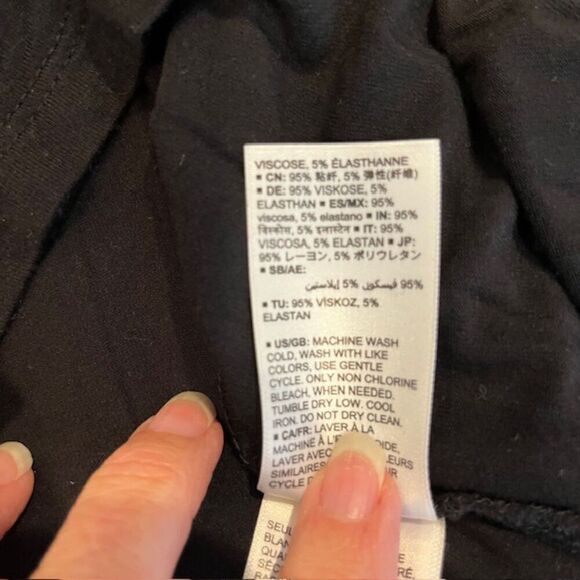 Daily Ritual Women's Black Muscle Tank Crew Neck Size XS - Picture 7 of 10